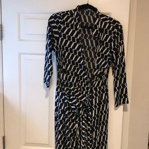 Maggie London wrap dress